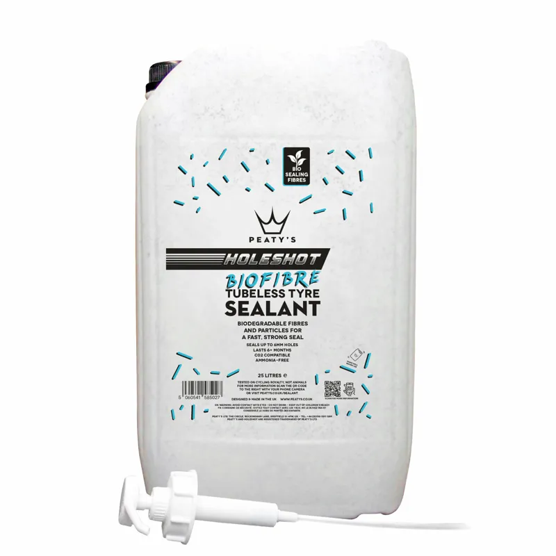 Peaty's Holeshot BioFibre Tubeless Tyre Sealant-4