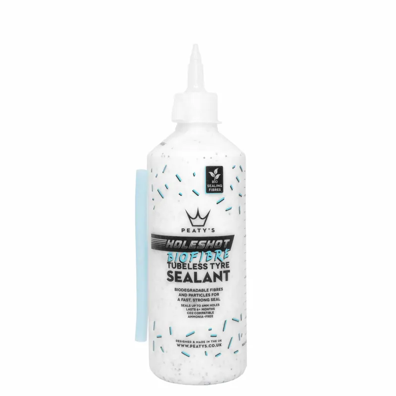 Peaty's Holeshot BioFibre Tubeless Tyre Sealant-1