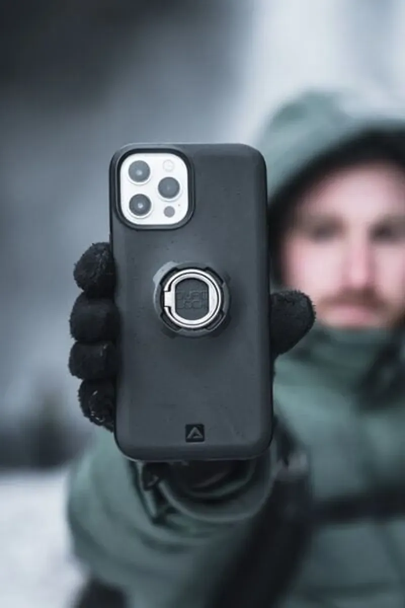 Quad Lock V2 Phone Ring/Stand in Black-1