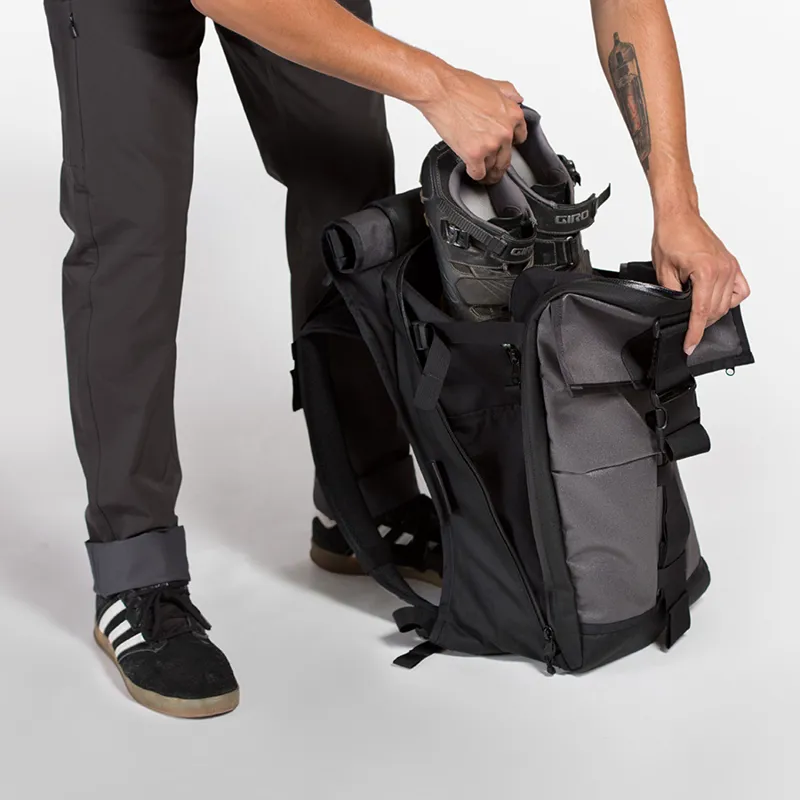 Mission Workshop Cargo Rambler Backpack in Charcoal-4