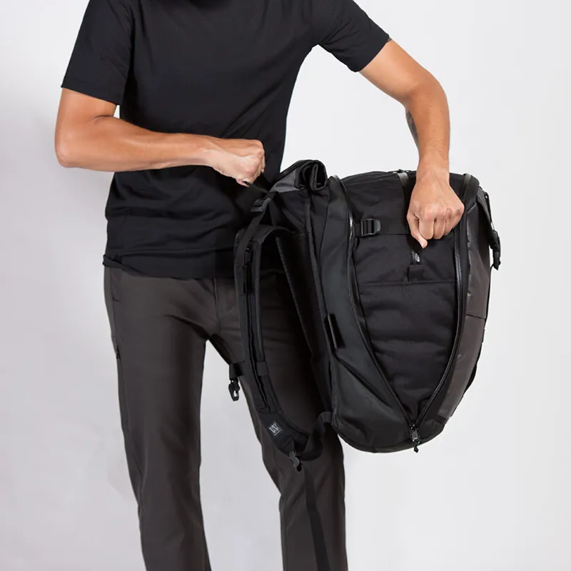 Mission Workshop Cargo Rambler Backpack in Charcoal-2