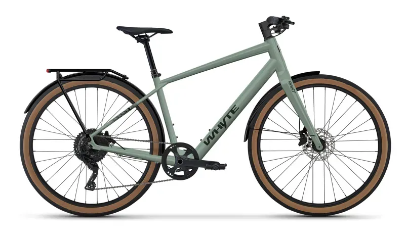Whyte Bikes RheO 3 Electric City and Leisure Bike in Gloss Sage Green
