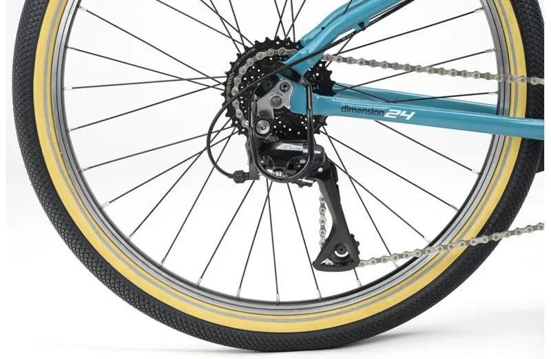 Ridgeback Dimension 24 Kids Bike for Age 8 to 12 Years in Turbo Teal-11