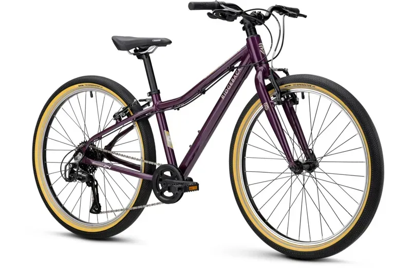Ridgeback Dimension 24 Kids Bike for Age 8 to 12 Years Vanquish Violet-1