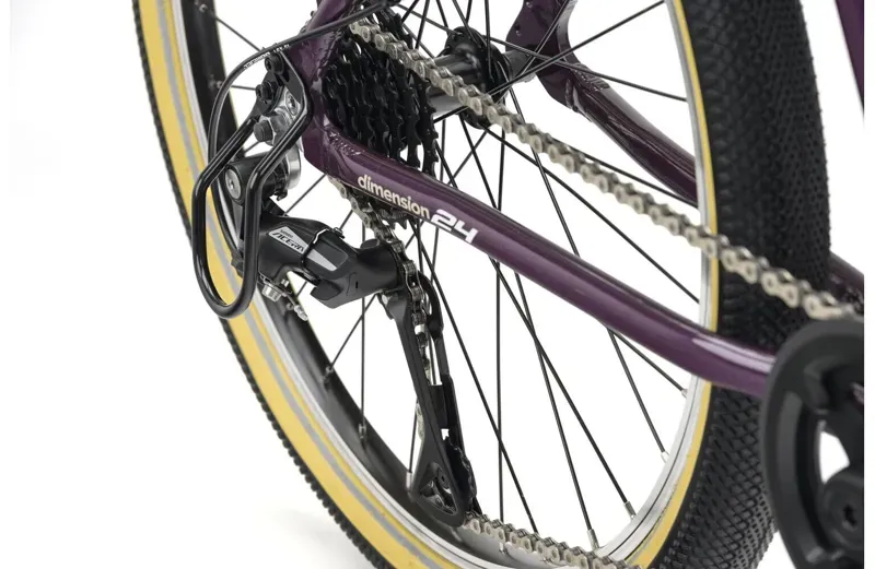 Ridgeback Dimension 24 Kids Bike for Age 8 to 12 Years Vanquish Violet-5