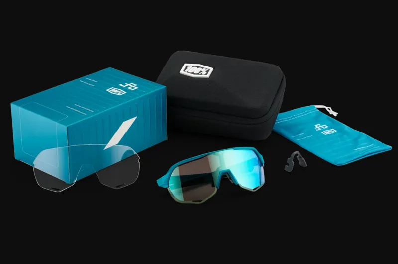 100 Percent S2 Mirror Blue Lens Peter Sagan LE Sunglasses in Blue-3