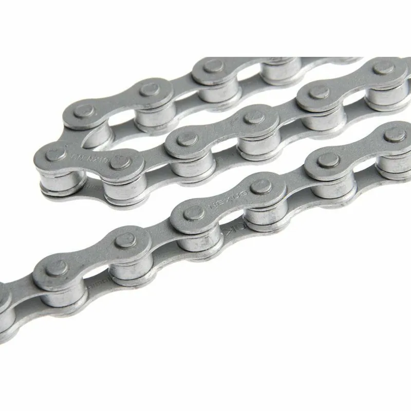 Single Speed Shimano NX10 Chain 1/2 x 1/8 Silver