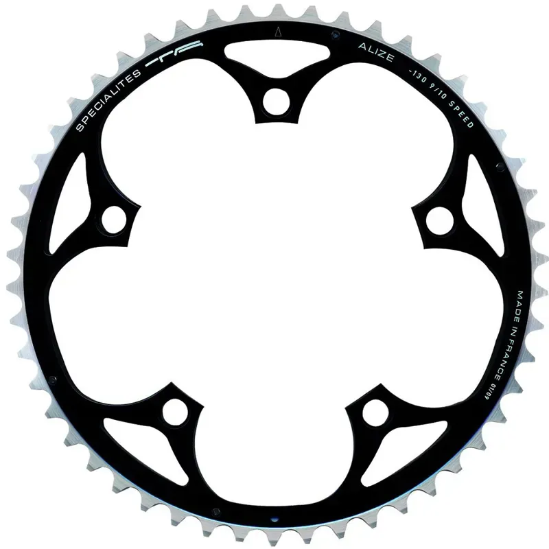 T.A.Specialites Alize Chainring 130pcd for 9/10/ 11 speed Black-1