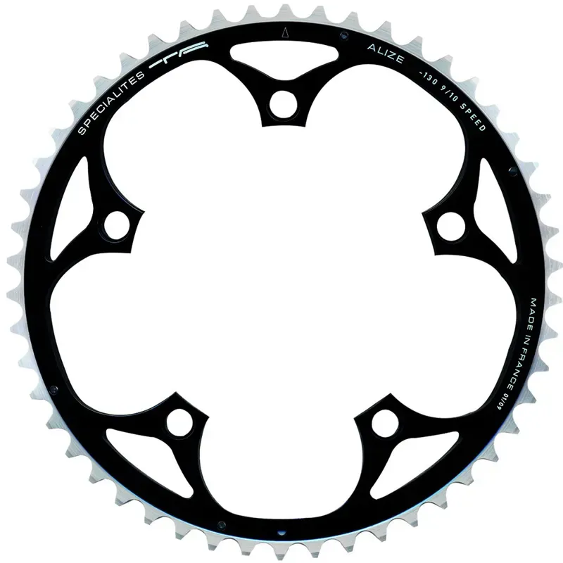 T.A.Specialites Alize Chainring 130pcd for 9/10/ 11 speed Black