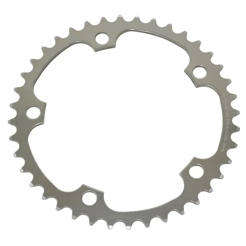 T.A.Specialites Alize Chainring 130pcd for 9/10/ 11 speed Silver-2