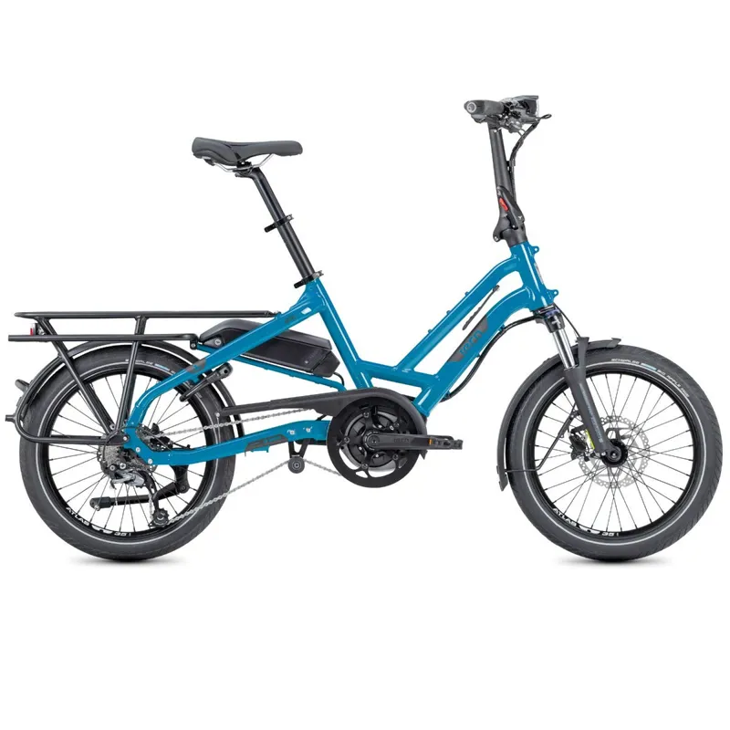 Tern HSD P9 Cargo eBike in Blue