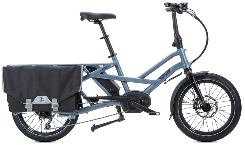 Tern GSD S10 Compact Utility Electric Bike Bike Silver Grey EX-DISPLAY