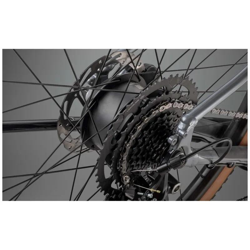 Whyte Bikes RheO 2 Electric City and Leisure Bike in Gloss Silver-12